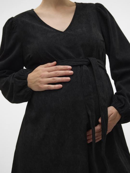 Immagine prodotto Mamalicious Vestibilità regolare Scollatura a V Polsini elasticizzati Maniche a palloncino Abito corto Abito da (M)