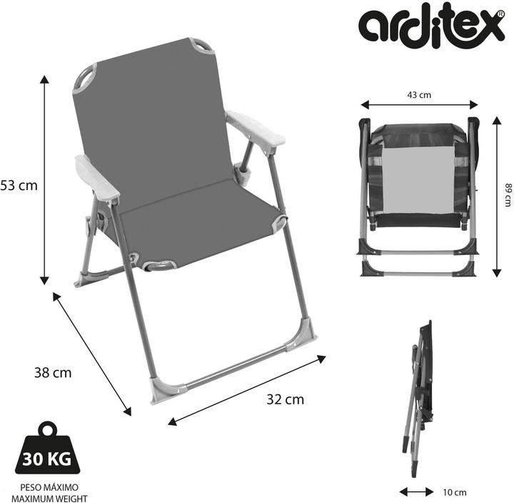 Image du produit Arditex Chaise de jardin pour enfant Marvel Spiderman (Groupe de sièges pour enfants)