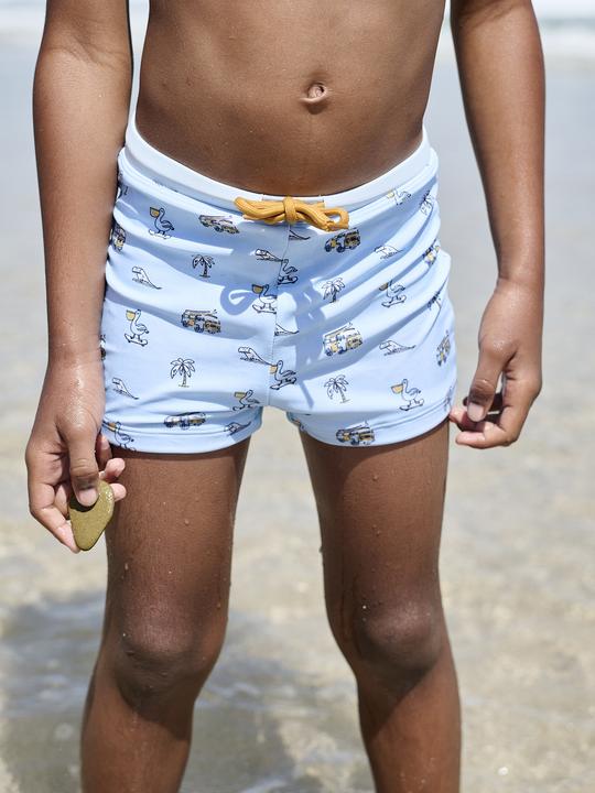Actual product image Vertbaudet Jungen Badeshorts mit Surfer-Print (152)
