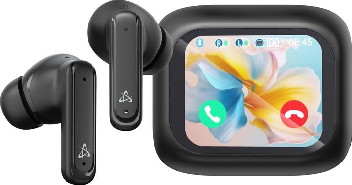 Produktbild Sbox Wireless headphones EB-TWS08-B Touch Screen Display Black (ANC, 4 h, Kabellos)