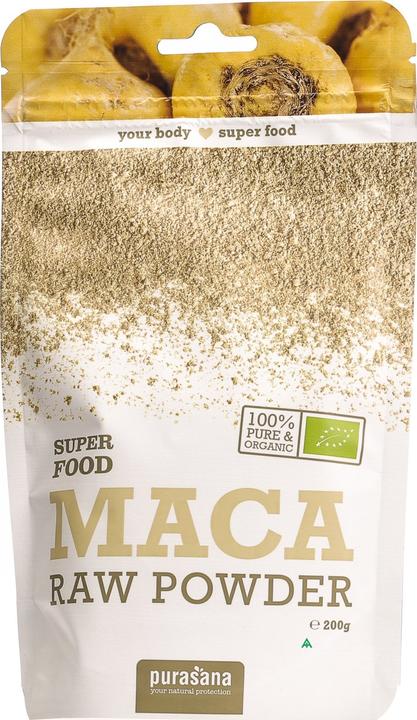 Purasana Maca Raw Powder (200g) (1 Stück, Pulver, 200 g)