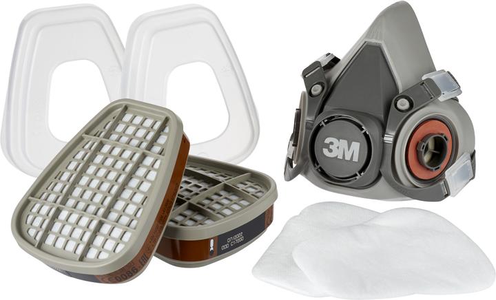 Actual product image 3M Respirator mask (A2P3, 1 x)
