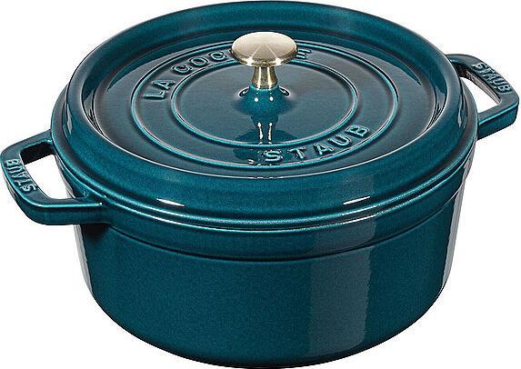 Produktbild Staub Twisted Cocotte (20 cm, Bräter + Schmortopf, Gusseisen)