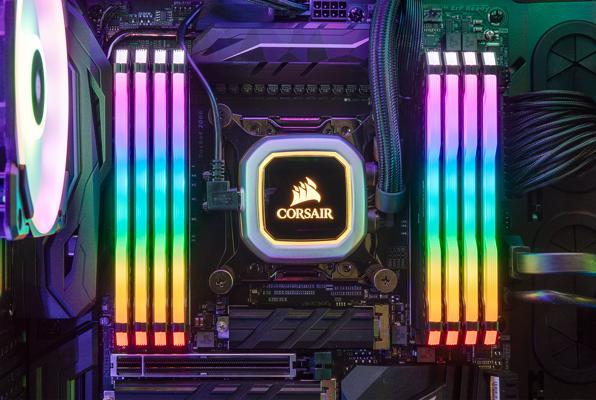 Image du produit Corsair Vengeance RGB Pro (2 x 16GB, 2933 MHz, RAM DDR4, DIMM)