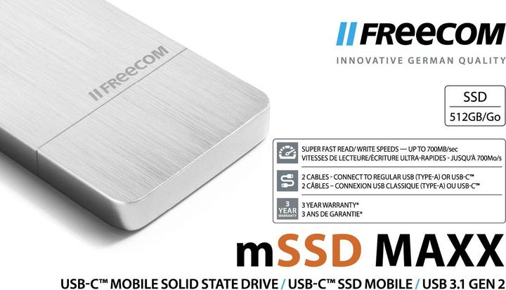 Immagine prodotto Freecom EXT MSSD512GB MAXX (512 GB)
