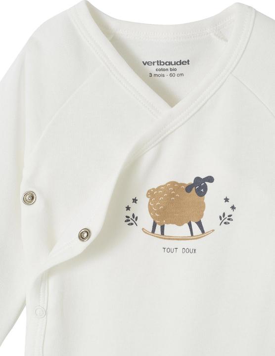 Actual product image Vertbaudet 5er-Pack Baby Wickelbodys aus Bio-Baumwolle Oeko-Tex (74)