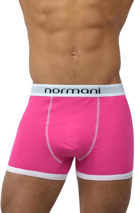 Normani 6 Stück Retro Boxershorts aus Baumwolle (S, 6er Pack)