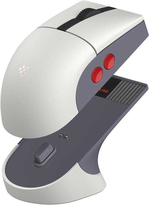 Produktbild 8bitdo Retro R8 Mouse with Charging Dock N version 85CB02 (Kabelgebunden, Kabellos, Docking)