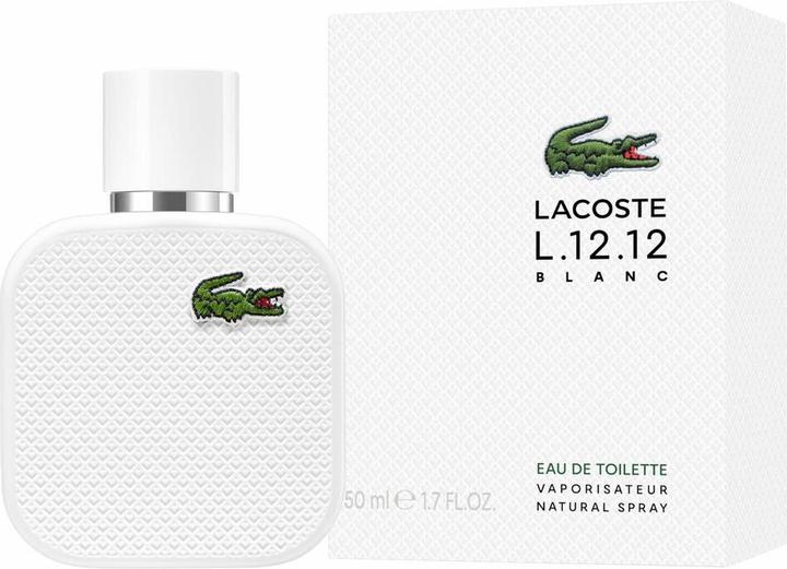 Actual product image Lacoste L.12.12 Blanc (Eau de toilette, 50 ml)