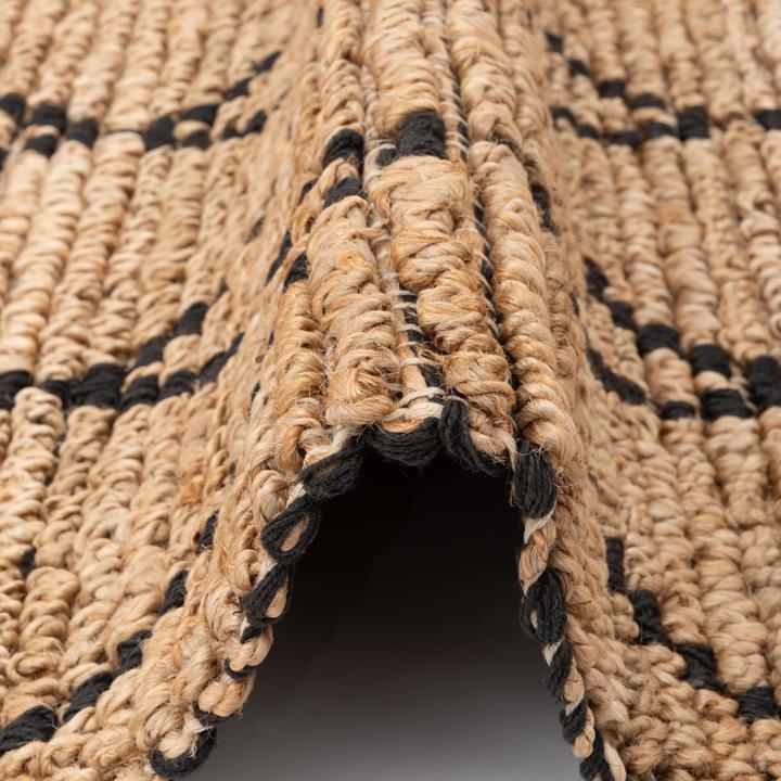 Produktbild Pergamon Naturfaser Teppich Jute Salsa Rauten (80 x 150 cm)