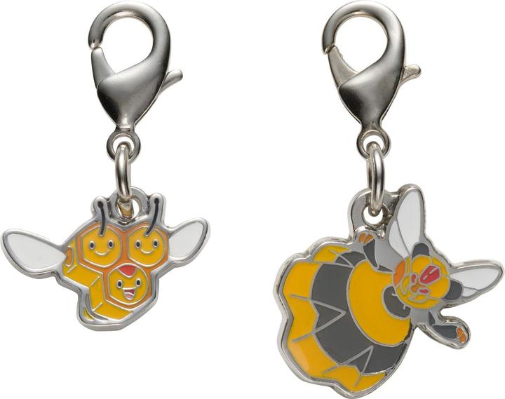 Immagine prodotto Pokémon Pokemon Center - Portachiavi Combee, Vespiquen - 2 pezzi