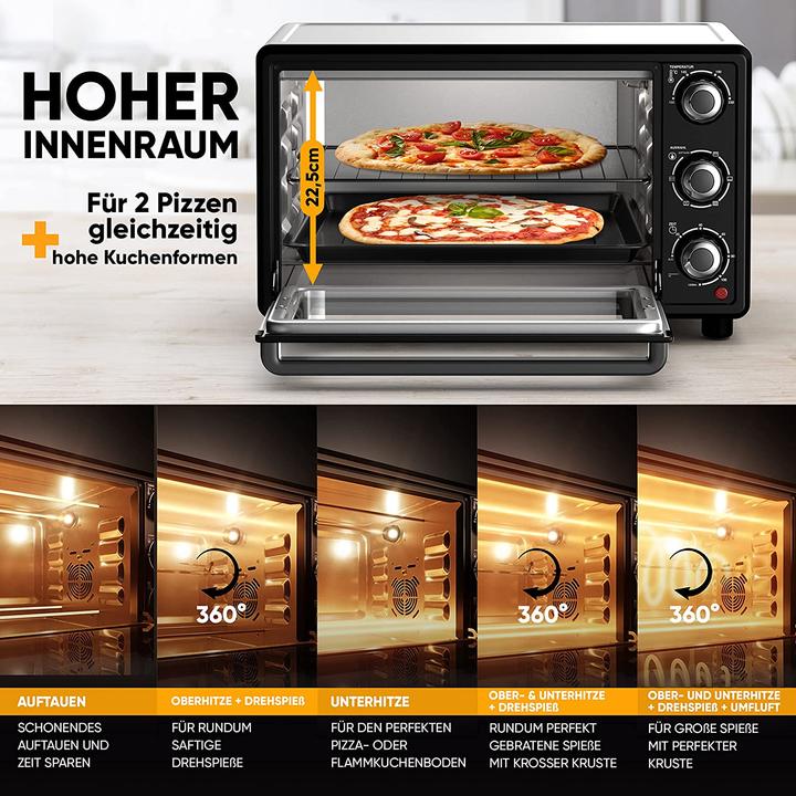 Produktbild Stillstern Minibackofen mit Umluft