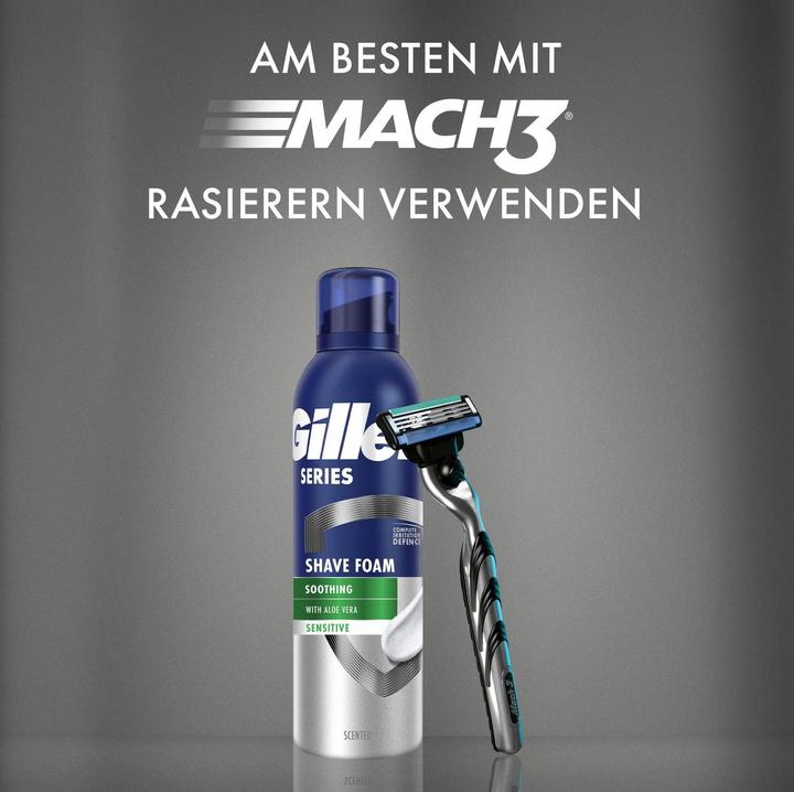 Image du produit Gillette Series Sensitive (200 ml, Mousse à raser)
