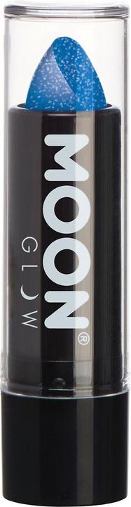 Produktbild Smiffys Moon Glow Neon UV Glitzer Lippenstift blau (Blau)