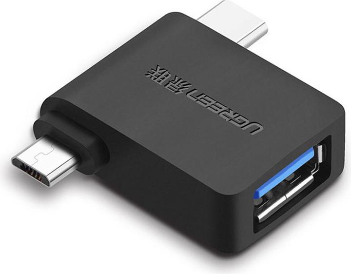 Produktbild Ugreen Micro USB + USB-C zu USB-A 3.0 Adapter (USB Typ C, USB-A)