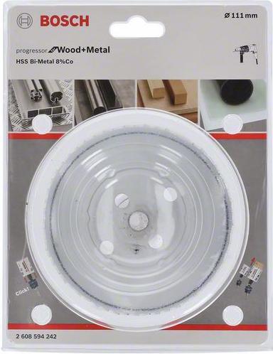 Produktbild Bosch Professional Zubehör Lochsäge Progressor for Wood and Metal, 114 mm (114 Millimeter)