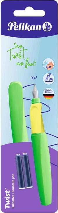 Produktbild Pelikan Füller Twist Feder M (Gelb, Grün, 1 x)