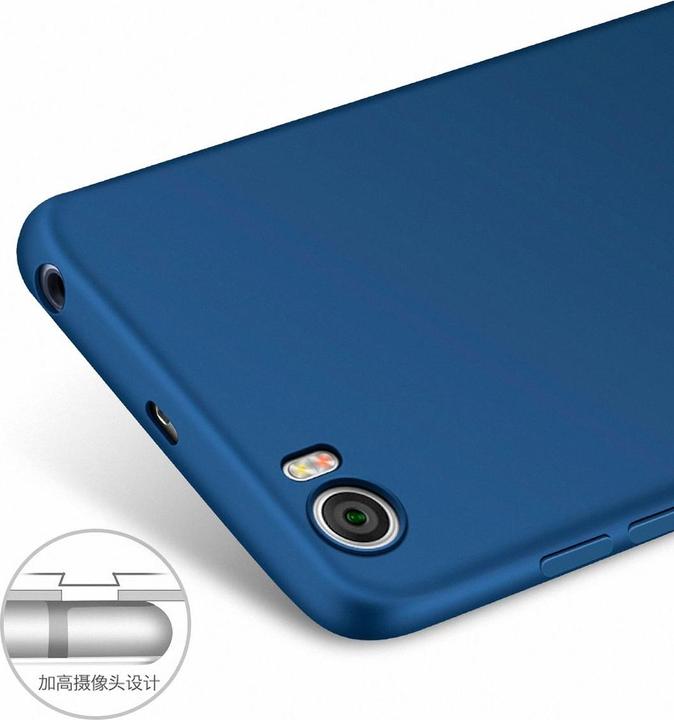 Actual product image König Design TPU Silicone Case for Mobile Huawei Honor 6X Cover Bumper Protective Cover Blue New (Fee 6X)