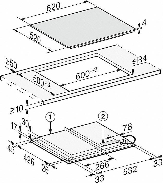 Actual product image Miele KM 7867-1