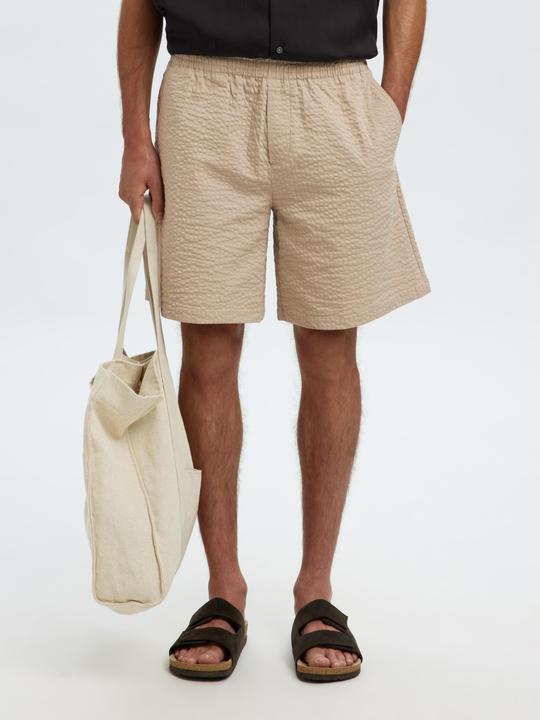 Actual product image Selected Homme Seersucker Shorts (XL)