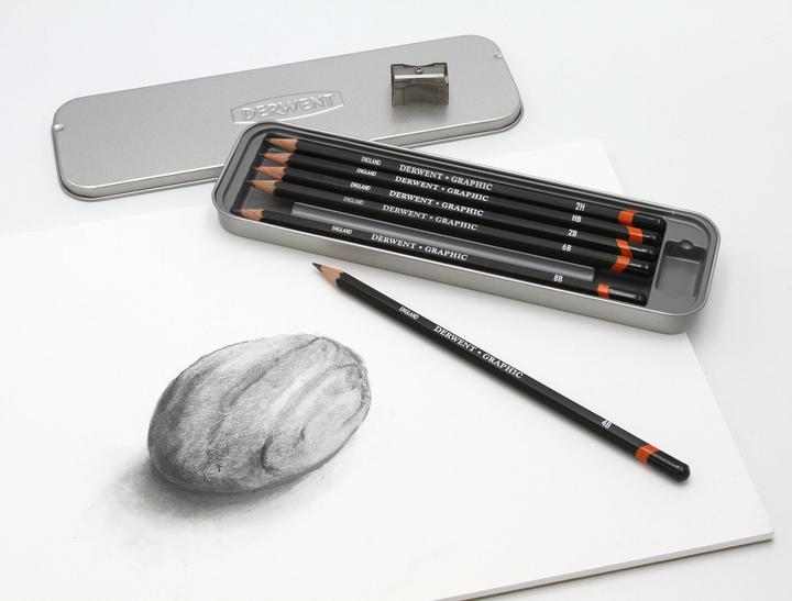 Immagine prodotto Derwent Set di penne grafiche 6 (2H, 6B, 2B, 4B, HB, 8B, 6 x)