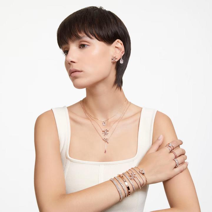Immagine prodotto Swarovski Anello Matrix Taglio Baguette Oro Rosa (60)