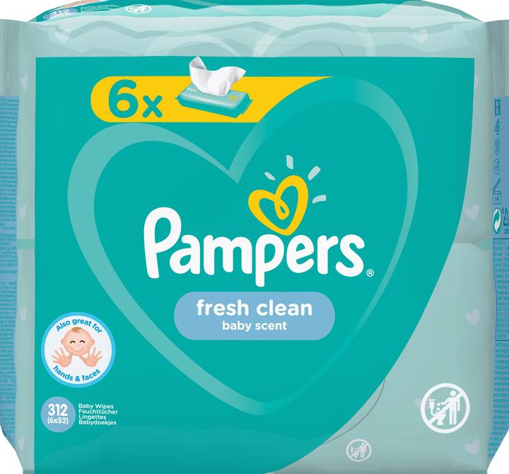 Immagine prodotto Pampers Fresco e pulito (312 Pezzo/i)