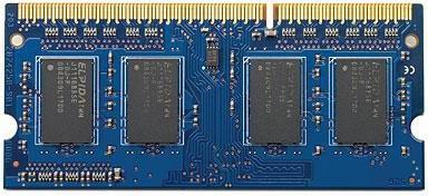 Image du produit HP MEM 1GB PC3 10600 1333Mhz (1 x 1GB, 1333 MHz, RAM DDR3, SO-DIMM)