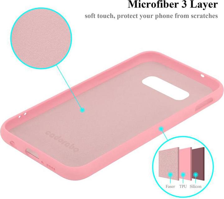 Actual product image Cadorabo TPU Liquid Silicone Case Cover (Samsung Galaxy S10e)