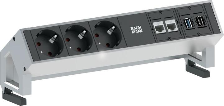 Produktbild Bachmann Desk 2 (7 x, USB, HDMI, RJ45, CEE 7/7, 1.50 m)