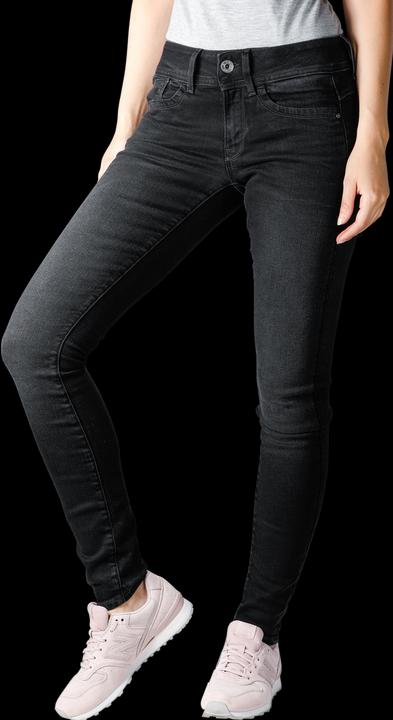 Produktbild G-Star Lynn Mid Skinny Elto Nero Superstretch dusty grey (W32/L32)