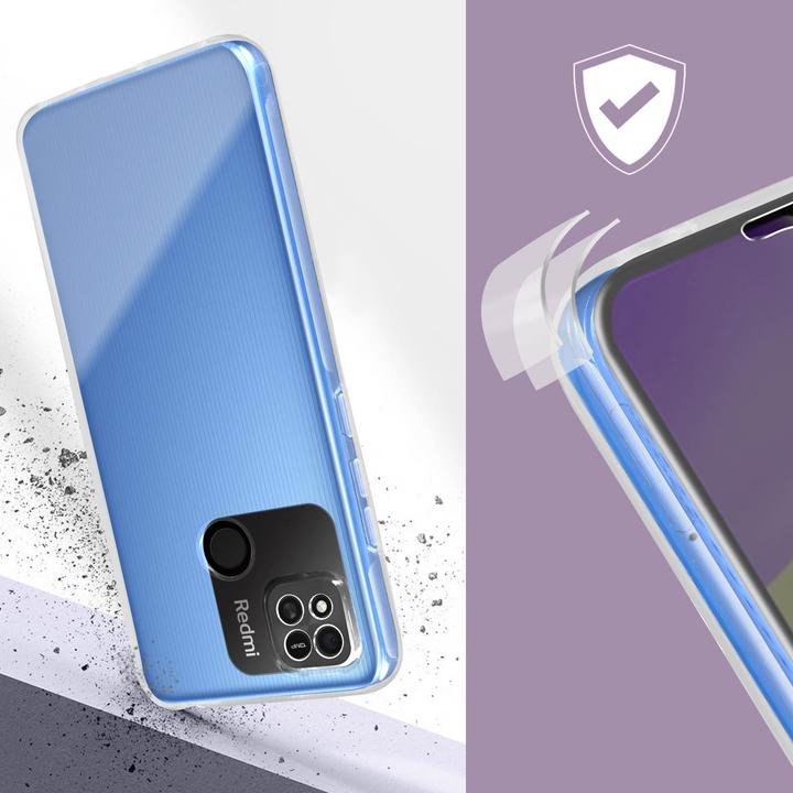 Produktbild Avizar Vorder- Rückseite Schutzhülle, Full Cover Series (Xiaomi Redmi 10A)