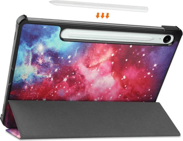 Actual product image Cover-Discount Galaxy Tab S9 FE - Tri-fold Smart Case Universe (Galaxy Tab S9 FE)