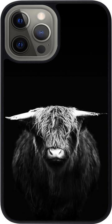 Image du produit PhoneLook Coque Silicone rigide noir Highland calf black (Apple iPhone 12 Pro Max)