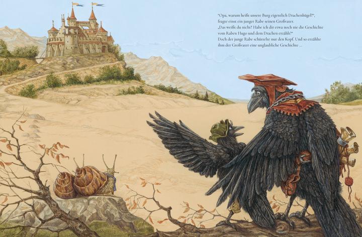 Actual product image Hugo und die Legende von Burg Drachenhügel (German, Max Kaplan, Lev Kaplan, 2023)
