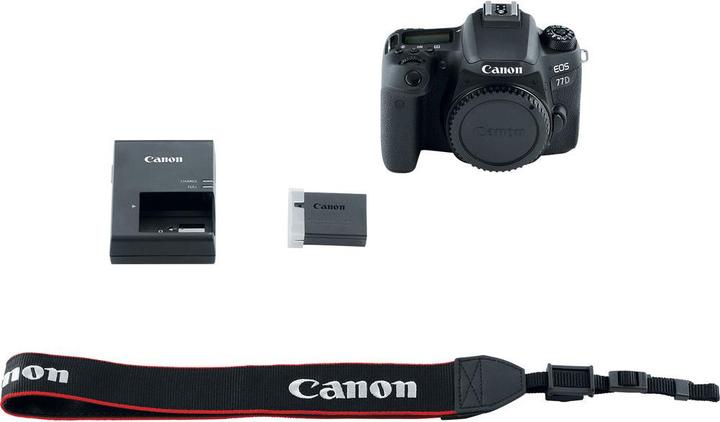 Produktbild Canon EOS 77D Body (24.20 Mpx, APS-C / DX)