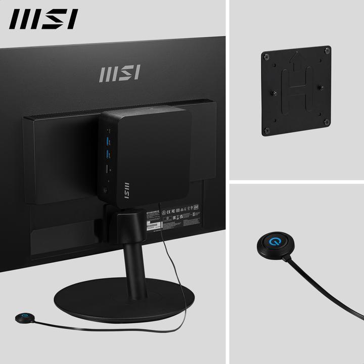 Produktbild MSI Cubi NUC 1MG (Intel Core 5 120U, 8 GB, 512 GB, Intel UHD Graphics)