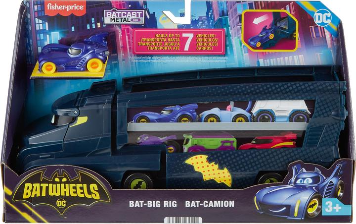 Produktbild Fisher-Price Batwheels Bat-Transporter