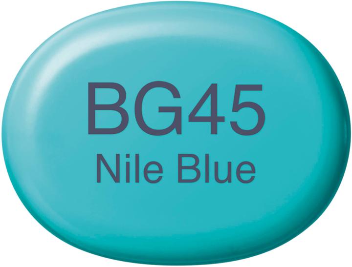 Actual product image Copic Sketch type BG - 45 (BG45 - Nile Blue, 1 x)