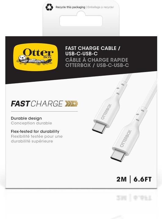 Produktbild OtterBox USB C – USB-C (2 m, USB 2.0)