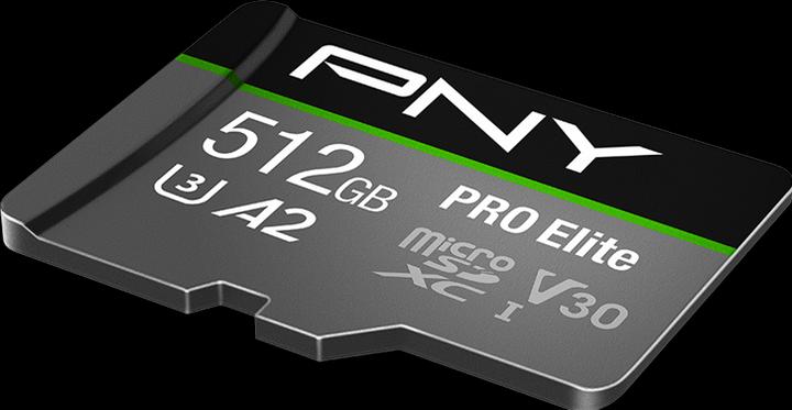 Image du produit PNY Pro Elite (512 Go, microSDXC, U3, UHS-I)