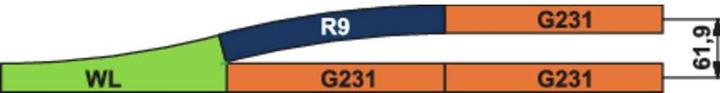 Produktbild Piko Gerade G239 VE6 (Spur H0)