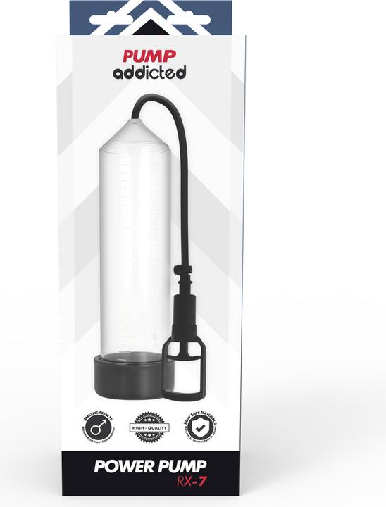 Actual product image Pump Addicted Penis pump " RX-7/ RX-5/ RX-3"