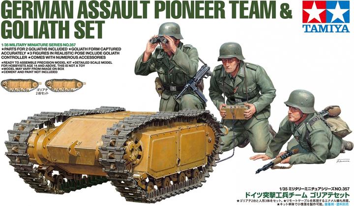 Produktbild Tamiya German Pioneer & Goliath Set