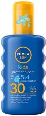 Immagine prodotto NIVEA Sun Kids Protect & Play Lozione solare protettiva Spray Spf30 200ml (Spray solare, SPF 30, 200 ml)