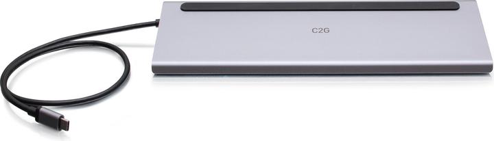 Produktbild C2G USB-C 10-in-1 Triple Display Docking (USB-C, 3 Ports)