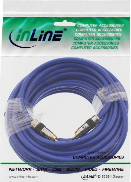 Immagine prodotto InLine Cavo Cinch VIDEO e AUDIO digitale (20 m, Cinch)