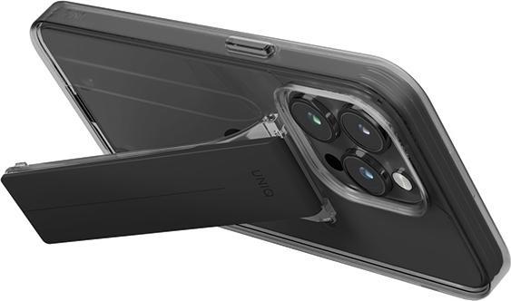 Image du produit Uniq étui Heldro Mount with Stand iPhone 15 Pro Max 6.7" dymny/vapour smoke (Apple iPhone 15 Pro Max)