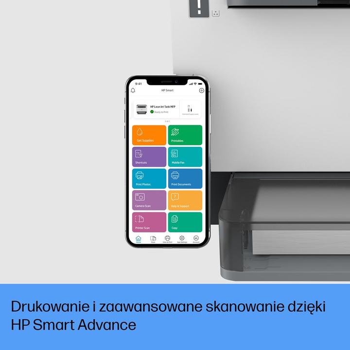 Image du produit HP LaserJet Tank MFP 1604w Printer Europe (Laser, Noir et blanc)