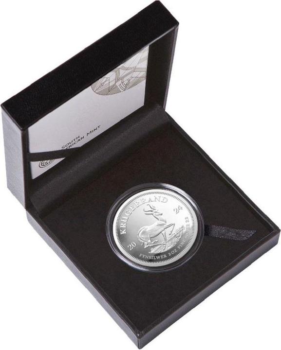 Actual product image South Africa Mint Silver Krugerrand 2 oz PP - 2024 (999, 2023)